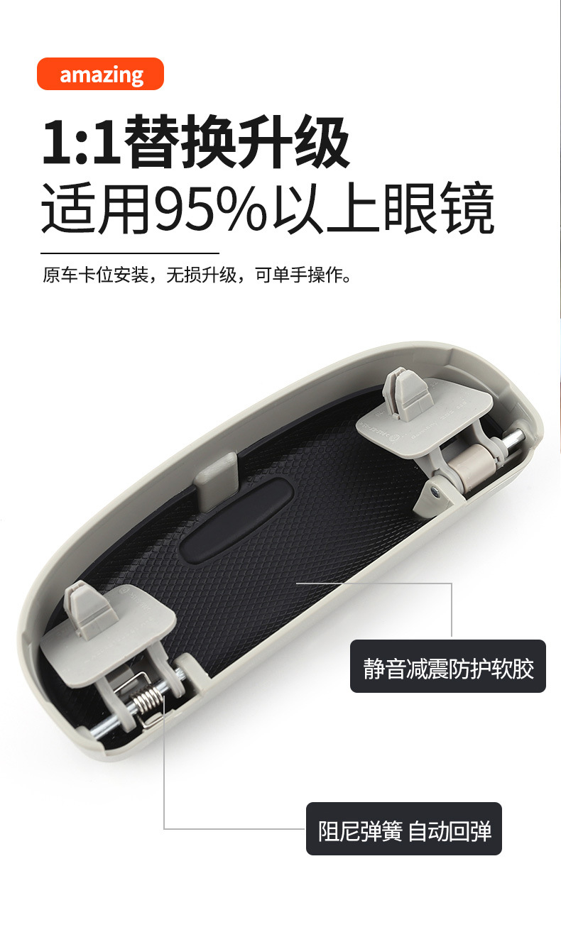 Suitable for BMW car glasses case after 2013, new 1 series 3 series 5 series 7 series X1X3X4X5 models cross-border