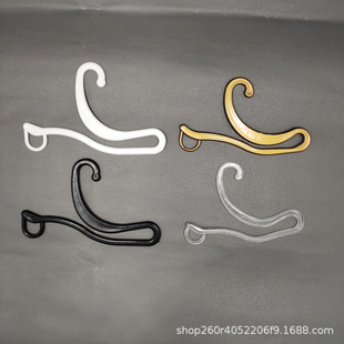 Plastic Sock Hooks in Luxurious Gold, Transparent Crystal Medium Dragon Sock Hooks, Packaging Materials and Accessories, Economical Pack of Sock Hooks