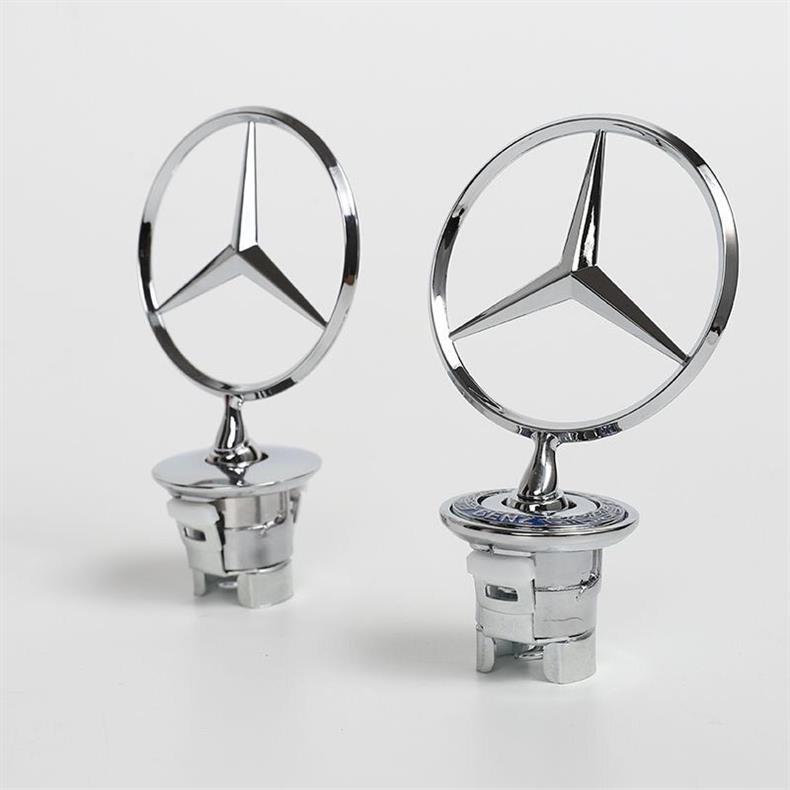 Mercedes-Benz engine hood emblem, C200L, E300L, C260L, S320L, S350 – modified front emblem