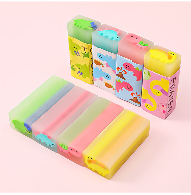 Pencil Erasers Soft Rubber Eraser For Drawing Writing - Temu