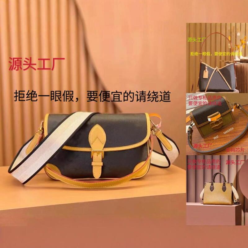 Original Luxury Women's Bag High Version Carryall Women's Bag Croissant Bag Baguette Bag Fortune Bucket