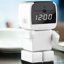 1080P家庭室内WiFi网络远程插卡摄像头智能机器人摄像机远程监控