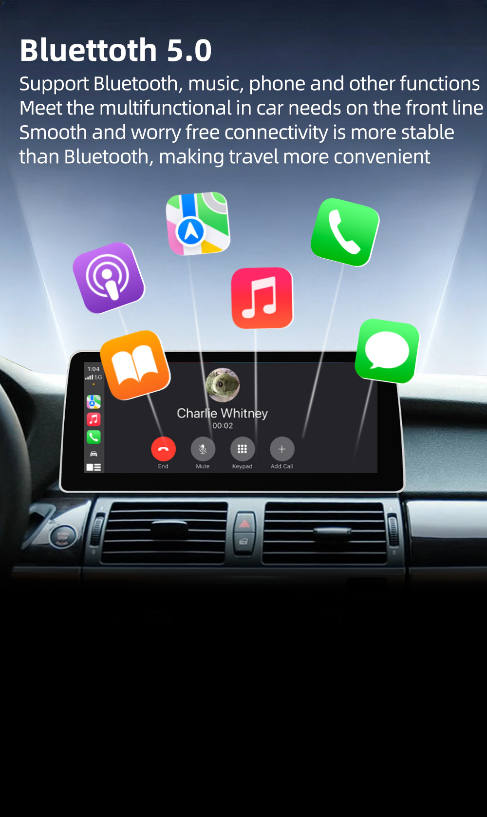 Suitable for Bmw X5 E70 X6 E71 E72 Ccc Cic Smart Central Control Large-Screen Car Navigation Radio