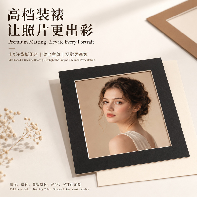 Customized photo frames with backing boards, photo paper for portrait photos, mounting paper, and backing boards for wedding photos – wholesale Customized photo frames with backing boards, photo paper for portrait photos, mounting paper, and backing boards for wedding photos – wholesale