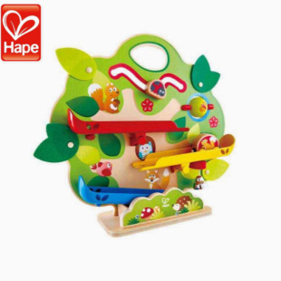 HαPE Children's Toy Squirrel Track Slide Slide 1-2 Years Old Baby Puzzle Intelligence