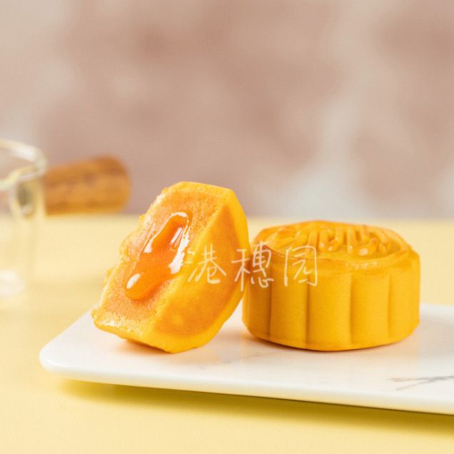 Производитель напрямую,月饼 с кремовой начинкой, традиционная выпечка на Праздник середины осени, с тягучей кремовой начинкой