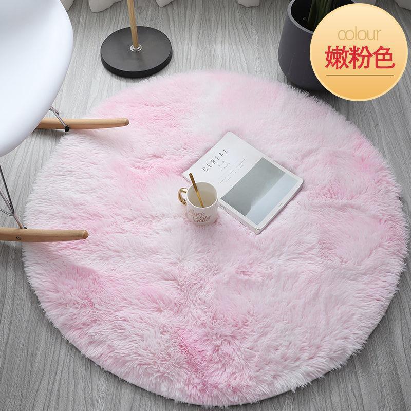 타이로 염색된 부드러운 핑크