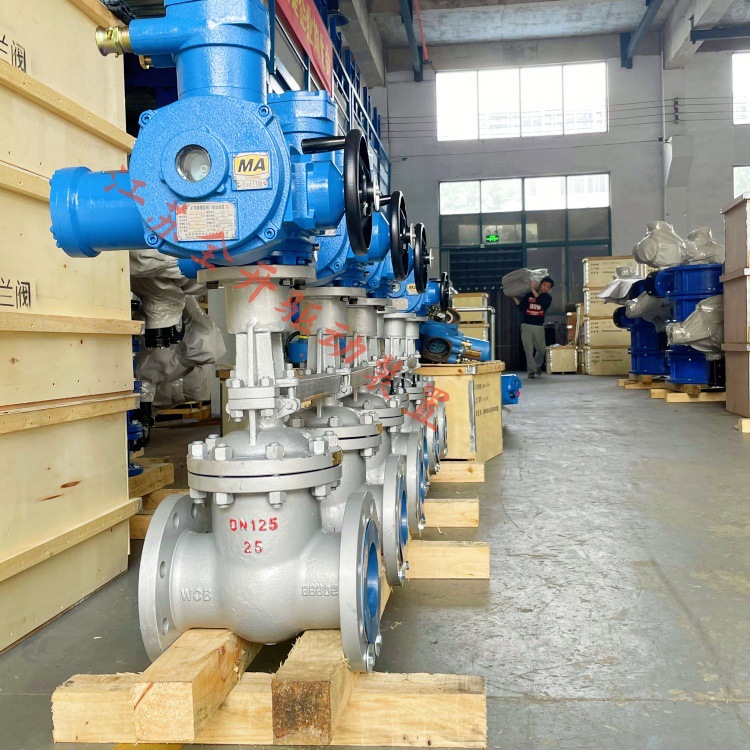 矿用隔爆型一体式不锈钢闸阀 带RS-485通讯 ZJK941W-16P DN50