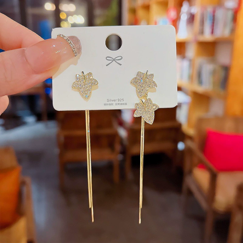 Серебряная игла, серьги из жемчуга, образец 925, стиль легкой роскоши, оптовая торговля