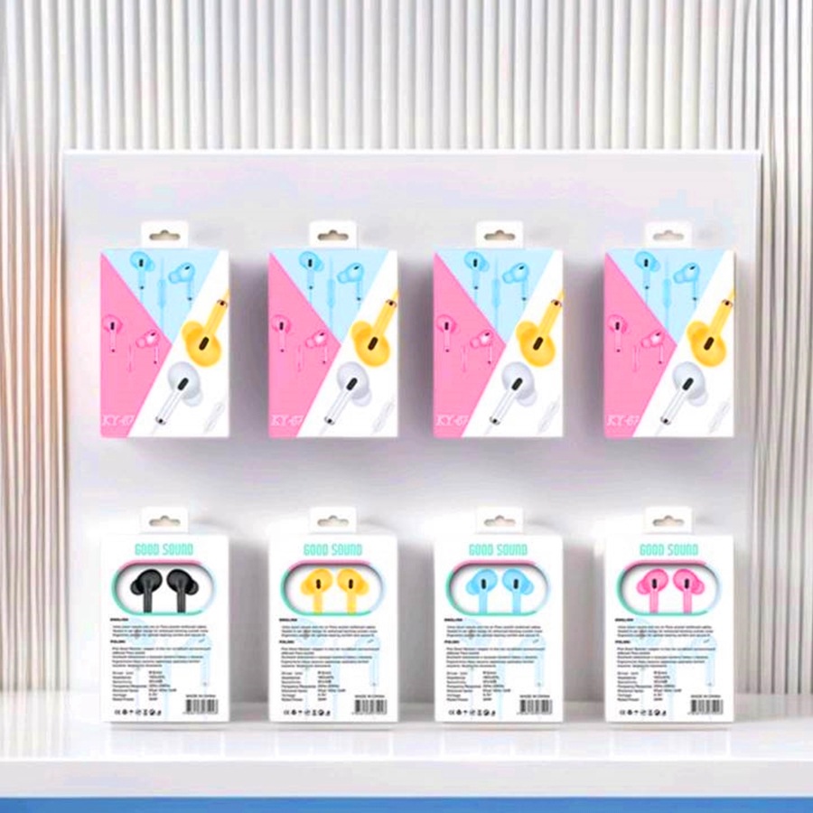 Hengjue Hj-67 Manufacturer Wholesale Macaron Color Wired with Microphone Cartoon Mobile Phone Brand Call Music Headset