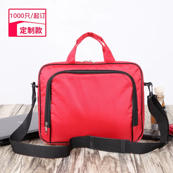Foreign Trade Europe and the United States Hot Selling Simple Portable Laptop Bag Oxford Cloth Business Casual Shoulder Crossbody Briefcase