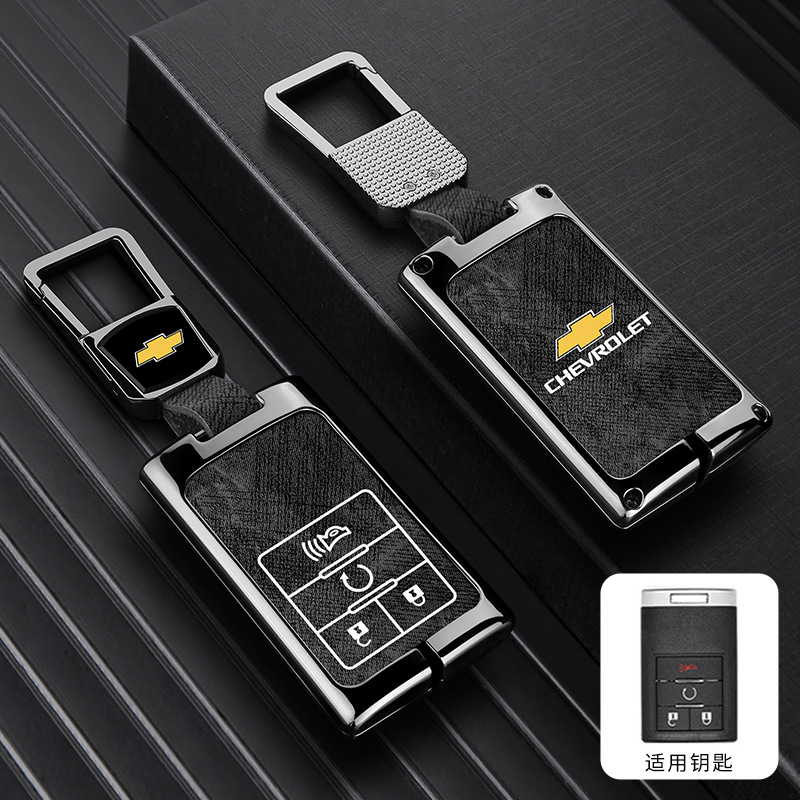 모델 D 4버튼 리턴 - 데님 패턴 [건쉘 블랙 가죽] + 사각 버클