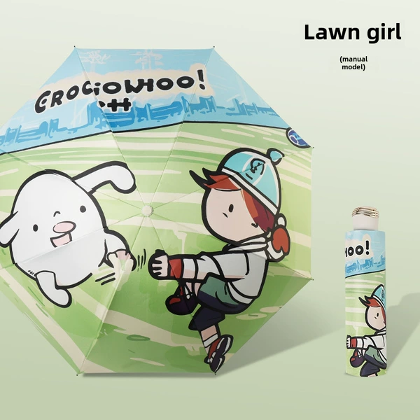 [手动八骨-草坪女孩]