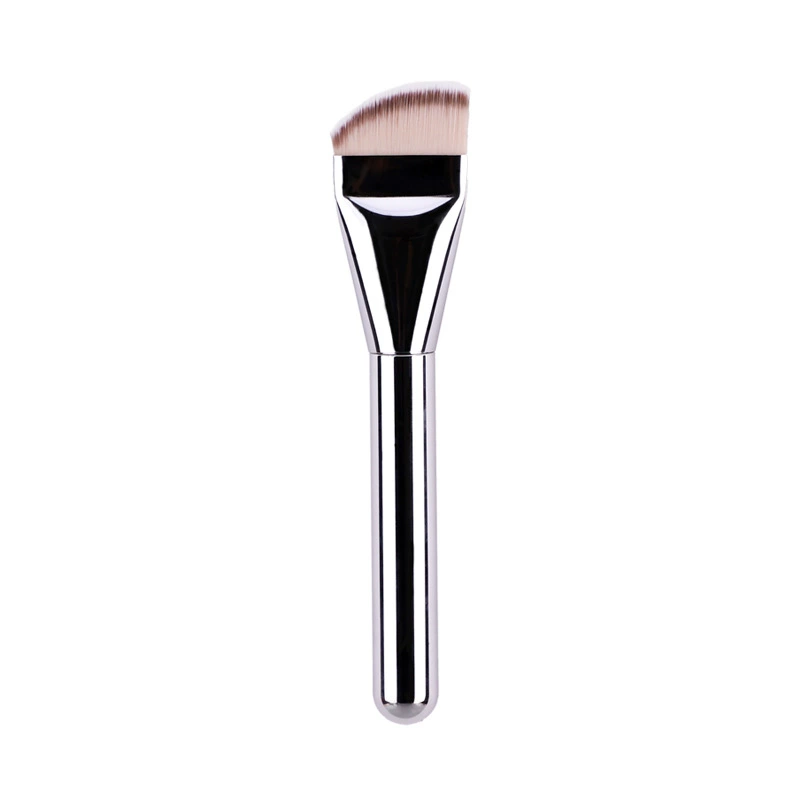 Foundation Brush, Ultra-Thin Angled Head, Streak‑Free Finish, Oblique FL-606 Style