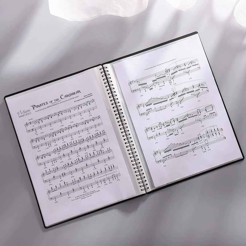 Piano, music waterproof storage system for documents, increased thickness