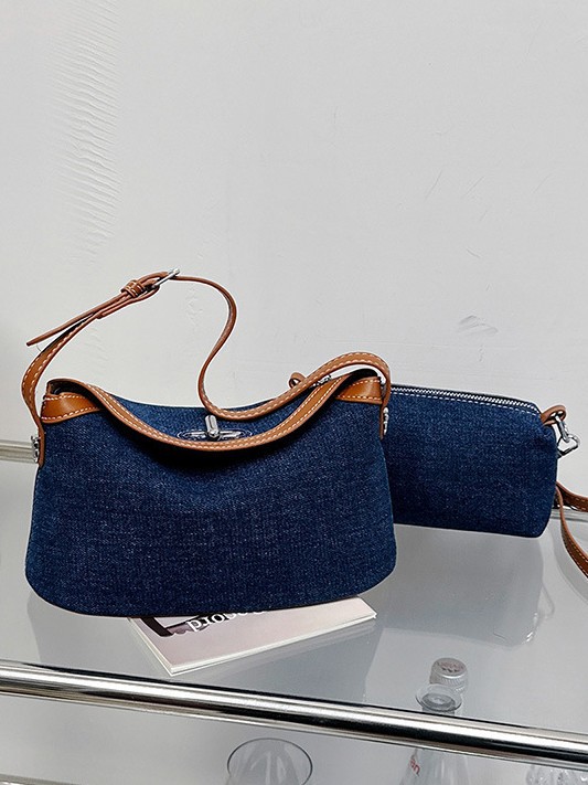 2026 ventas calientes nuevas sensaciones de alta calidad nicho de moda simple bolso de hombro vaquero de mujer coreana de viaje versátil bolso de mochila