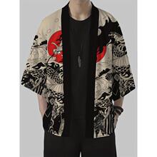S 41841 Japanese Dragon Kimono Jacket ���y�ͷ� �羳�W��