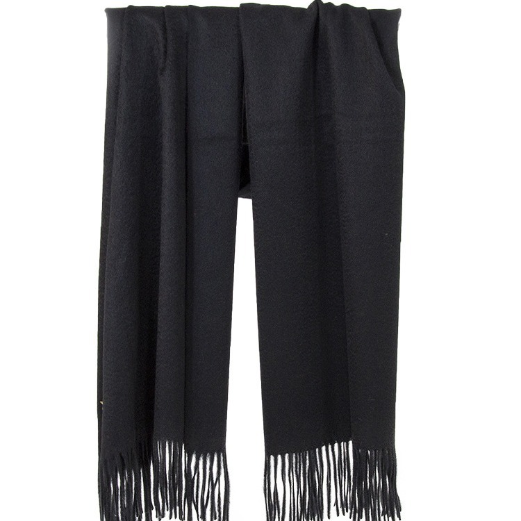 Fábrica de Mongolia Interior al por mayor de cachemira pura shoulderbands simple chal otoño invierno bufandas damas de cachemira caliente espesa