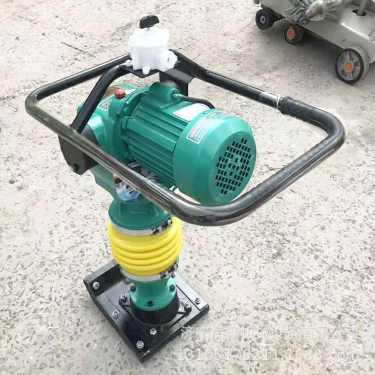 HCR90内燃式冲击夯 修公路用汽油冲击夯 柴油冲击夯平板夯厂 价格