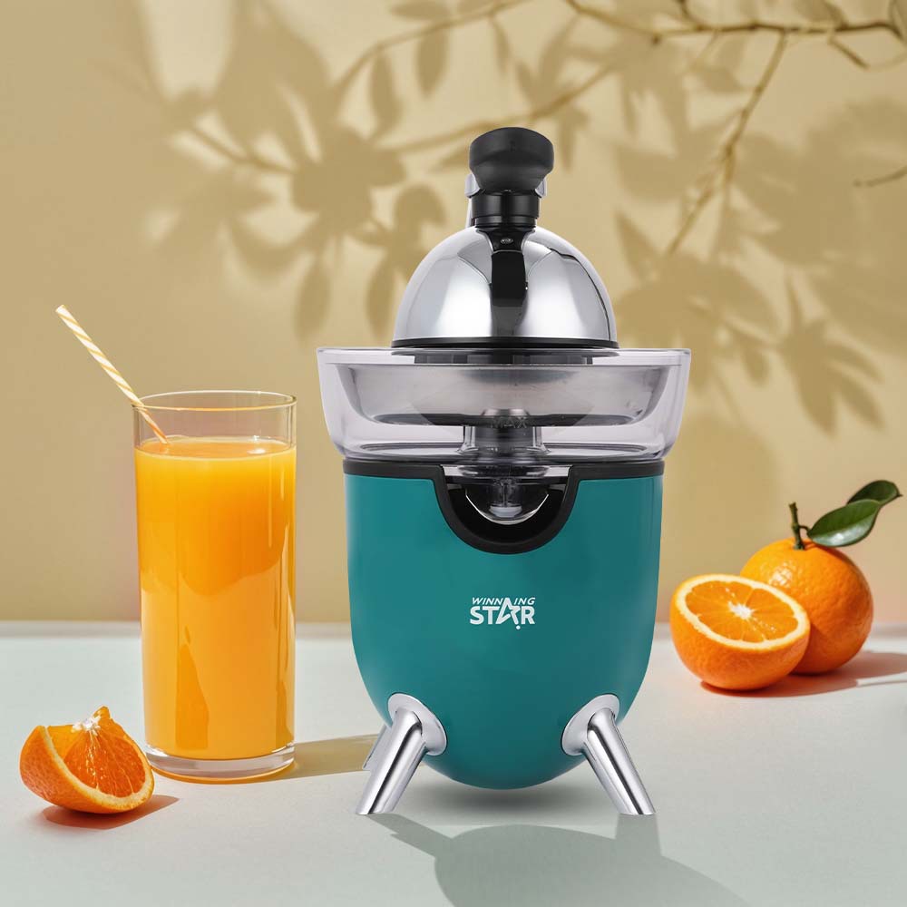 WinningStar Cross-border hogar 220V eléctrico naranja limón prensa naranja máquina Citrus Juicer