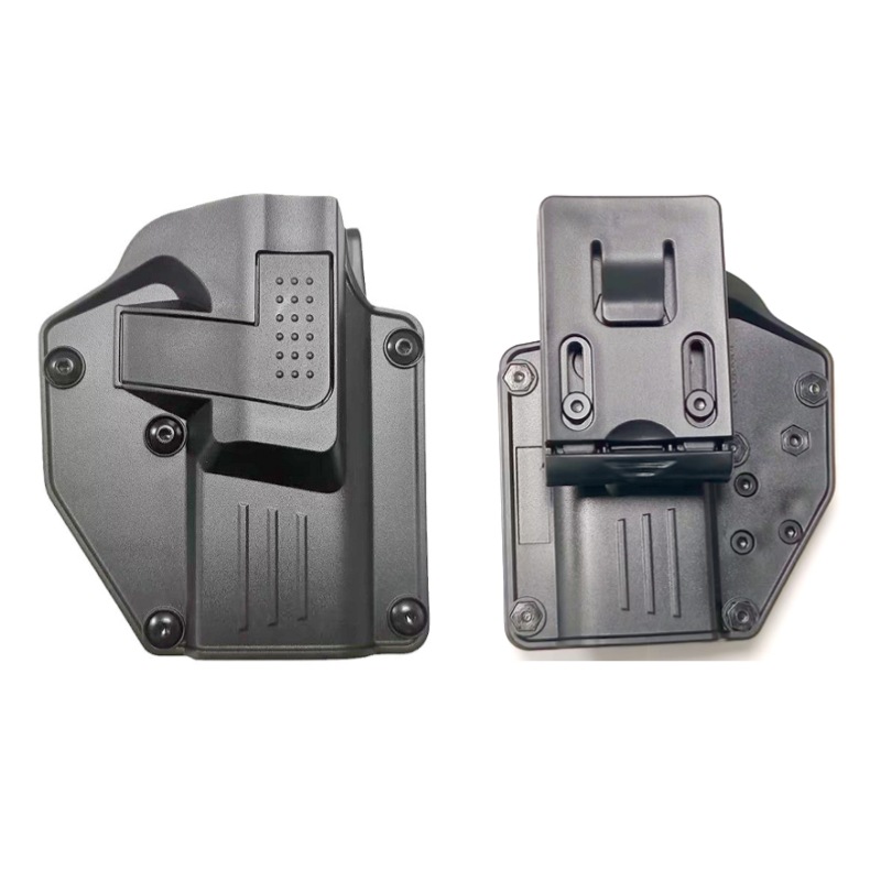 En el extranjero, Smith Wesson funda no cintura pecho colgar correa tácticas de extracción rápida funda Glock funda fábrica de paquetes al aire libre