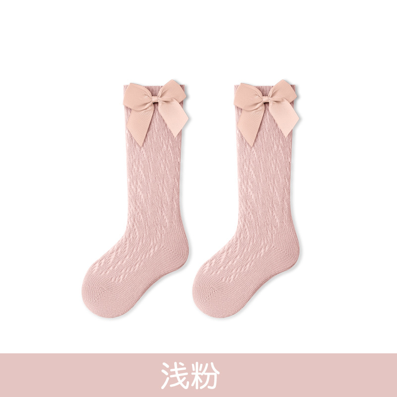 Nuevo anillo de verano arco calcetines de media pantorrilla calcetines para niños españoles calcetines de malla transpirable para bebés calcetines para bebés