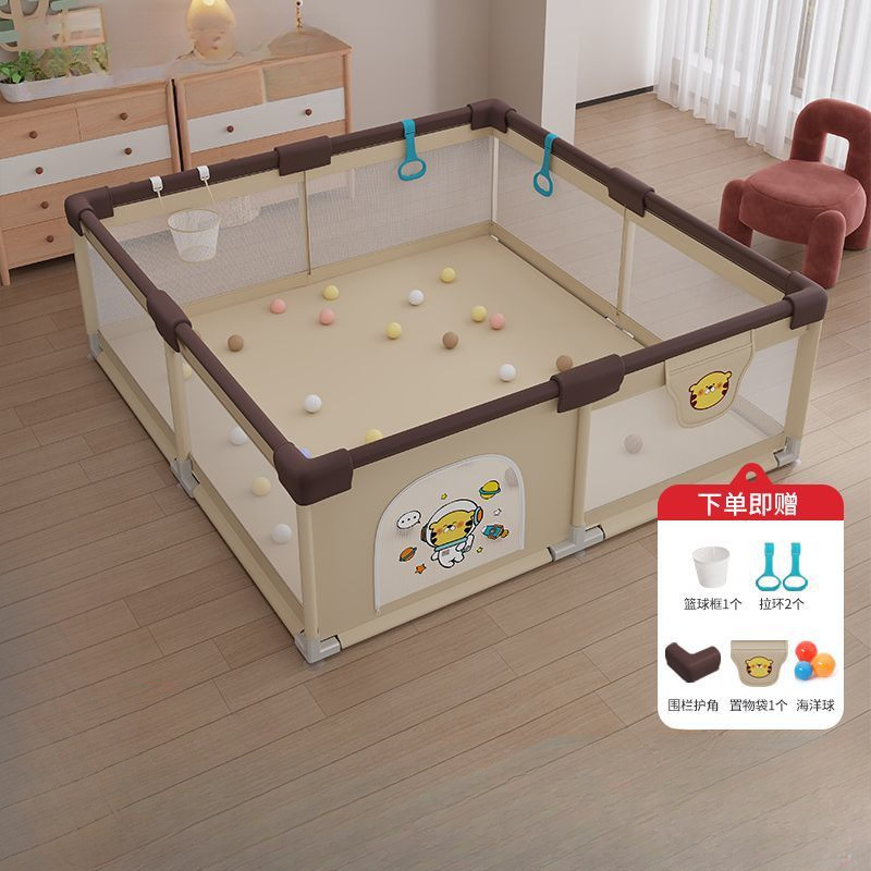 Fence Baby Guardrail Children's Living Room Floor Indoor Home Safety Toddler Baby Crawling Mat Game Fence