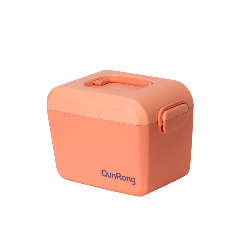 Children's Toy Storage Box Household Plastic Desktop Storage Box Snack Storage Box Baby Colored Clay Building Blocks Storage Box