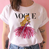 Short sleeve T-shirt for princess, with short sleeve, European style, oversize, suitable for import, wish, ebay