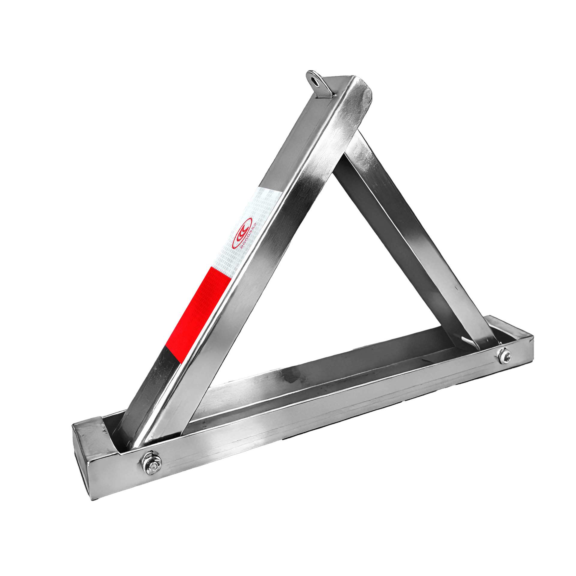 201 Stainless Steel Parking Lock, Car Lock, Full Channel Steel Triangle, Thickened Anti-Collision, Extra Thick Stainless Steel Ground Lock, Parking Lock