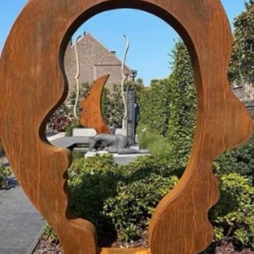 耐候钢板来图厂家Q235NH摆件镂空大型建筑来图定 制预埋件