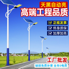 太陽エネルギーの街灯の卸売りの道路の屋外の高いポールの明かりの竿のメーカーの新しい農村の太陽エネルギーの一体の街灯
