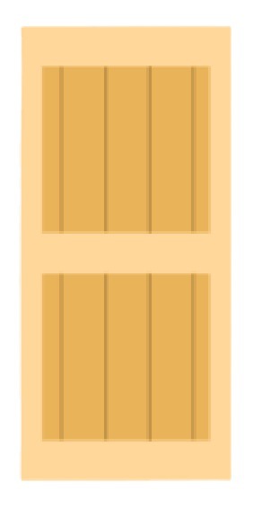 클래식 42*84inch 프레임 도어