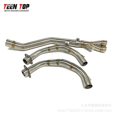 Stainless Steel Mid-Section Exhaust — Exhaust manifold