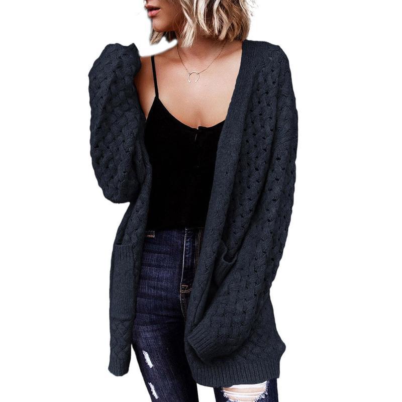 2025 nuevo cabello transfronterizo de moda casual de mujer cardigan de manga larga camisa de fondo grueso cabello transfronterizo