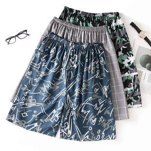 Summer thin trousers, beach shorts for leisure, plus size, suitable for outdoor wear