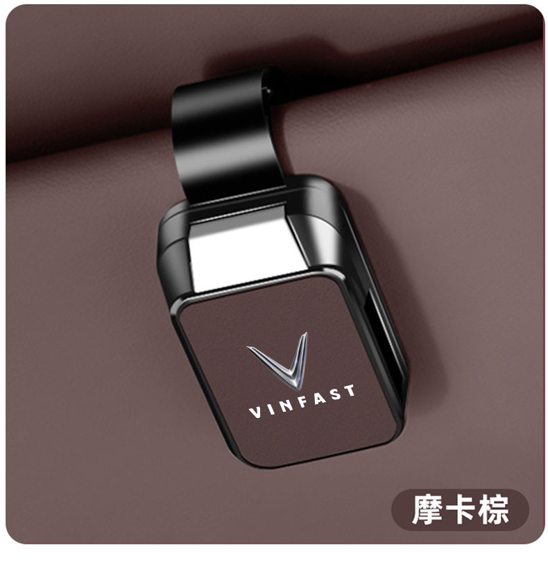 Applicable to cross-border Vietnam car glasses holder vinfast LUX car advanced VF8 storage sunglasses Vf3/vf5