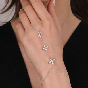 �羳�¿���Bָ���Ůʿ�Ʒ�ٴ�߼����ʯ�ֱ�����Bracelet