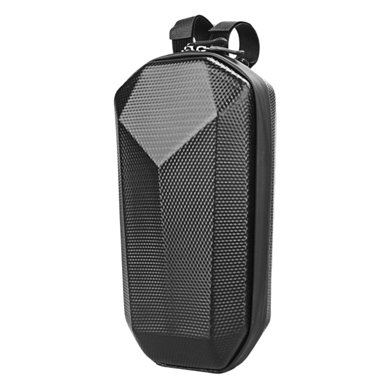 Scooter eléctrico, bolsa de cabeza, bolsa colgante, carcasa dura EVA, bicicleta plegable impermeable, primer paquete de manillar equilibrado