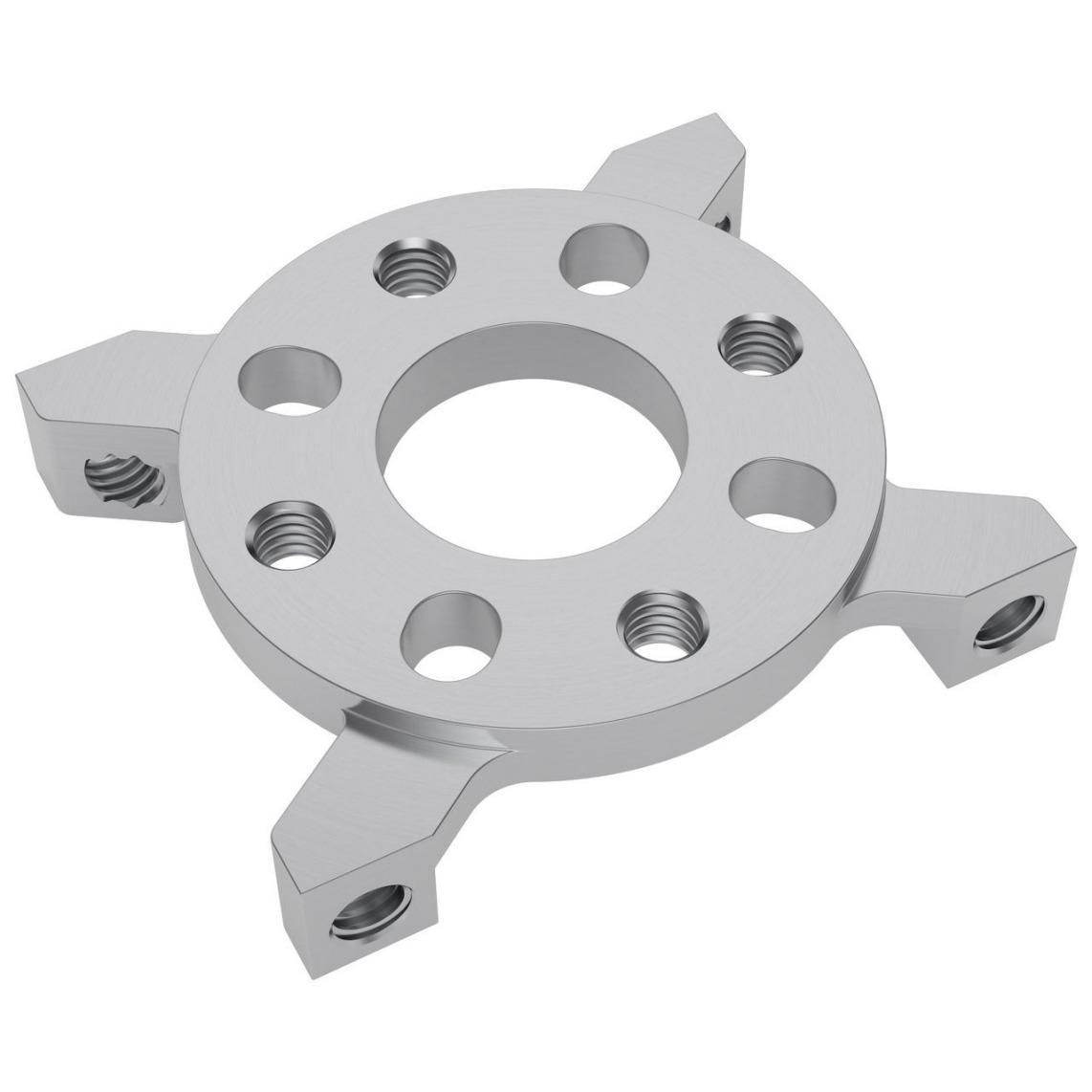 4柱标准孔图案凸安装座兼容gobilda/TETRIX、FTC、FRC、VEX