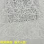 盘带立体镂空欧美雪纺