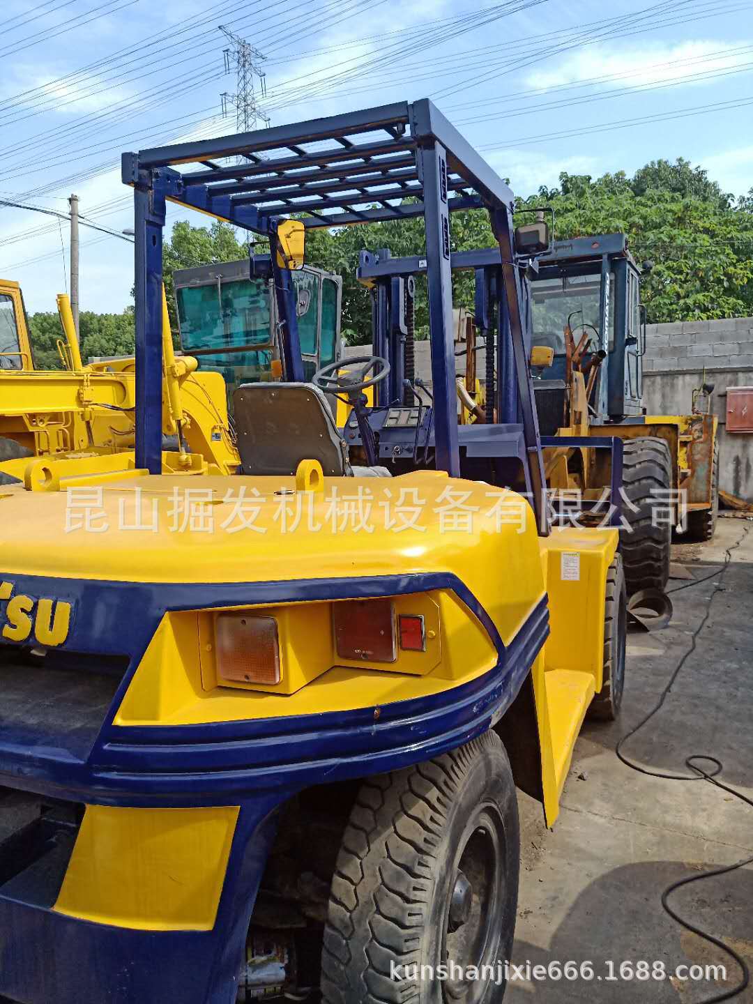 二手 小松8吨 燃油叉车 TCM叉车 叉车 2吨 3吨 5吨 8吨