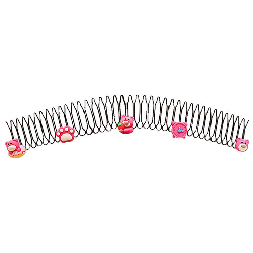 Hair Breakage Remover for Girls, Lala Hair Comb with Breakage Taming Hairband, Invisible Insert Comb Hair Clips for Girls, Hair Accessories