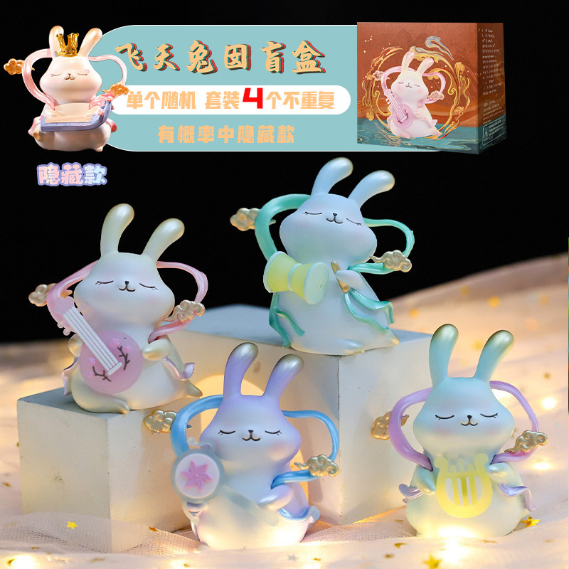 创意潮玩国风神兽系列吉娃灵兽印章盲盒书房桌面装饰摆件厂家直销|undefined