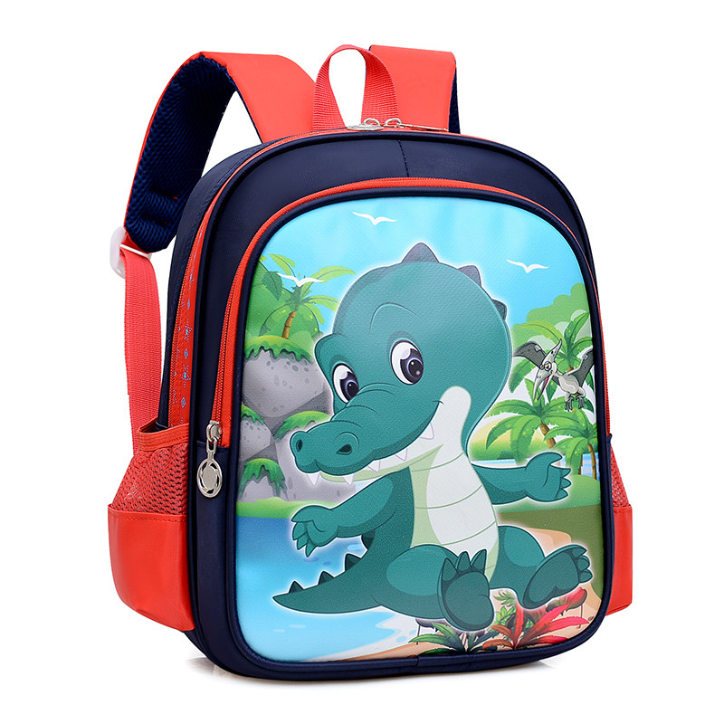 Mochila de Niños de comercio exterior mochila de jardín de infantes de dibujos animados lindo mochila de primer grado para niños de clase grande, mediana y pequeña