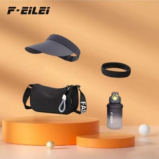 Eilei Outdoor Sports Shoulder Bag Water Cup 800ml Fitness Running Portable Awakening Sports Suit a