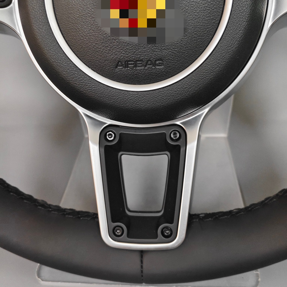 Upgraded rivet modification for 918 Spyder, 997, Cayenne, Macan, 718 Panamera, 911 Porsche steering wheel