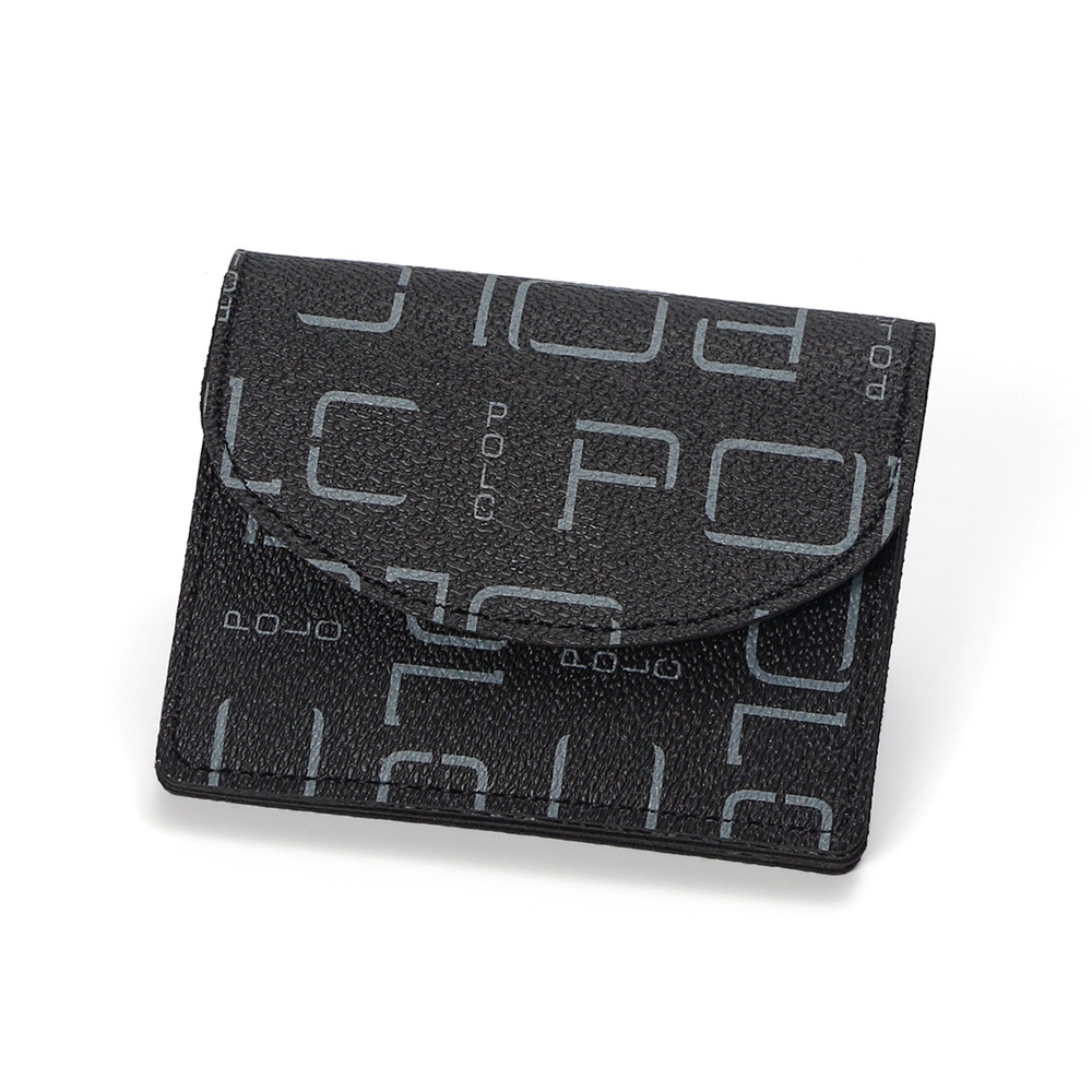 POLC nuevo paquete de tarjetas, monedero transfronterizo para mujer, versión coreana del paquete de tarjetas multifuncional compacto de alta gama, monedero al por mayor