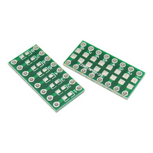 贴片转直插 0805 0603 0402 SMT转DIP LED 转接板PCB 转换板(5个)