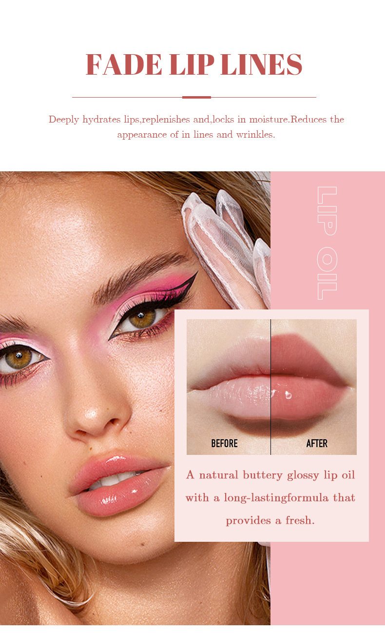 MAGIC CASA Cross-border Six-Piece Set of Water Light Jelly Lip Care Oil and Lip Lotion undefined